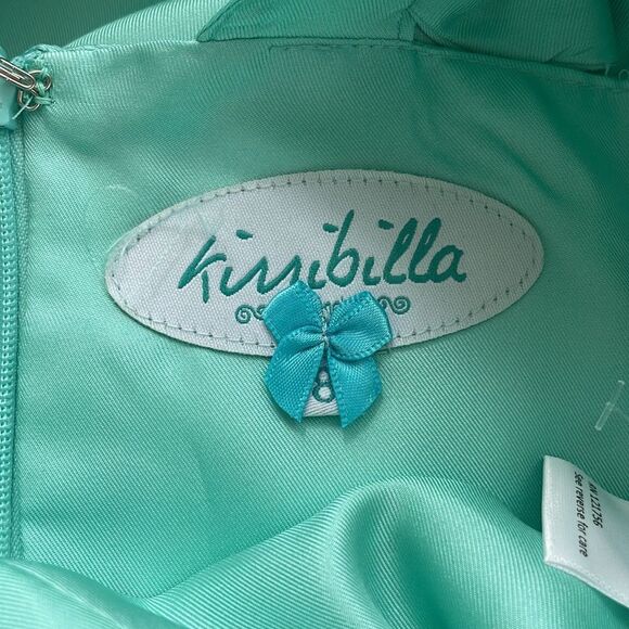Kirribilla Tinsley Dress. Color Mint. 100% Silk. Size 8. New With Tags. - Picture 11 of 13